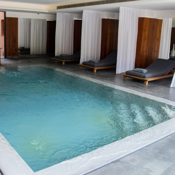 ACRYL Schwimmbadfolie deluxe Antirutsch, 25,00 x 1,65 Meter hellgrau